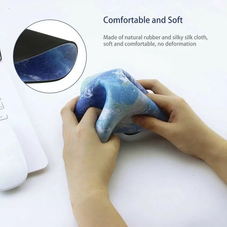 Space Round Mouse Pad PC Gaming Non Slip Mice Mat For Laptop Notebook Computer Gaming Mouse Pad - Lootquake