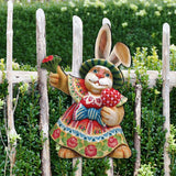 Easter Mommy Bunny Door Decor by G. DeBrekht - Easter Spring Decor - 8154421H