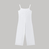 Ladies' Butterfly Printed Button Detail Casual Style Overalls - Lootquake