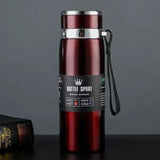 1L Thermal Water Bottle Keep Cold and Hot Thermos for Water Tea Coffee Vacuum Flasks Stainless Steel Thermos Bottle