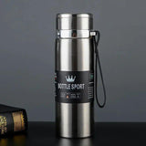 1L Thermal Water Bottle Keep Cold and Hot Thermos for Water Tea Coffee Vacuum Flasks Stainless Steel Thermos Bottle