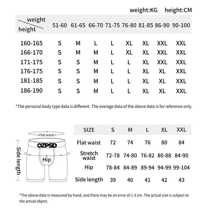 1Pcs Sexy Men Underwear Boxers Men's Panties Lingerie Breathable Printed Male Underpants Plus Size Man Boxer Briefs Mens Trunks