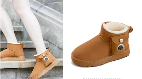 Electric Heating Cotton Shoes Charging Warm Shoes Heating Shoes Feasible Walking Warm Feet Electric Warm Shoes with Velvet Insulation Snow Boots Heating Shoes - Lootquake
