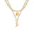 MIFYNN Cowboy Boot Necklace for Women Cowgirl Boot Hat Necklaces 14K Gold Layered Hat Boot Pendant Necklaces Western Country Jewelry Gifts(Gold 1) - Lootquake