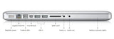 Apple MacBook Pro (15-inch Late 2011) 2.2 GHz intel i7-2675QM 8GB RAM 2TB SSD (Silver)