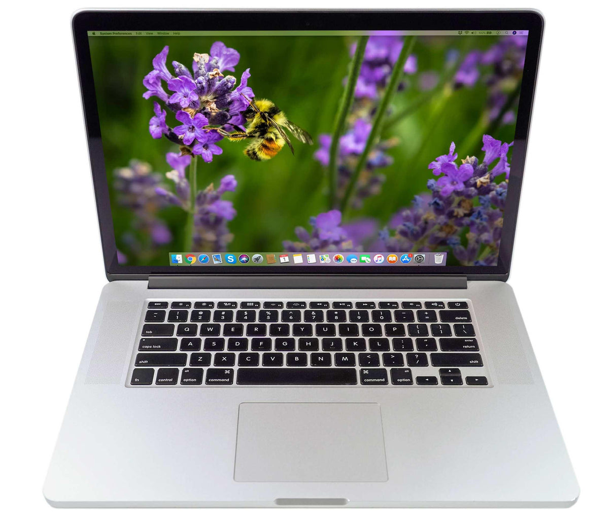 Apple MacBook Pro (15-inch Late 2013) 2.3 GHz I7-4850HQ 16GB 512GB SSD (Silver)