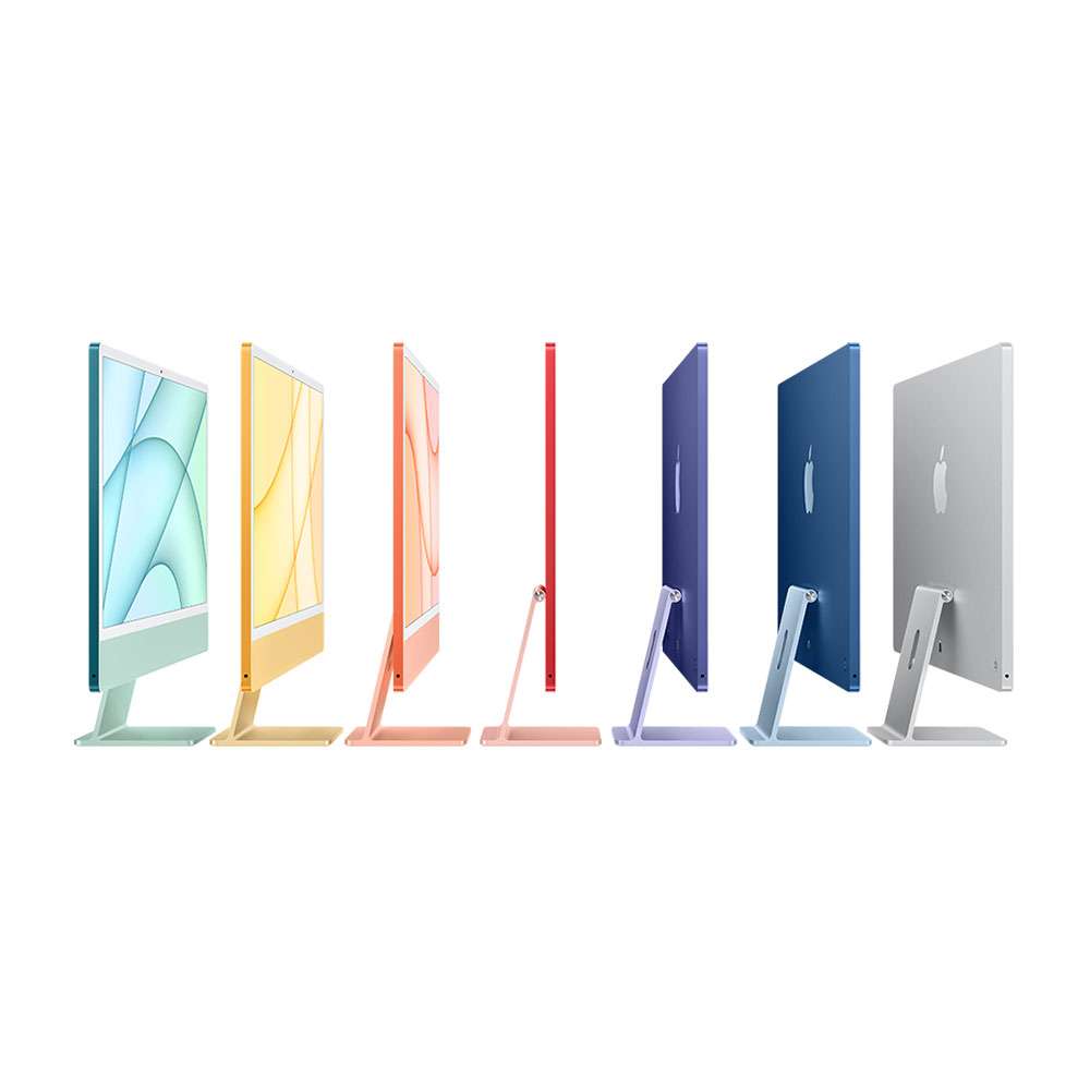 2021 Apple iMac 24-inch - M1 Chip 8-Core GPU 8GB RAM 512GB SSD Yellow | Excellent