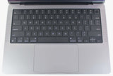 2021 Apple MacBook Pro 14-inch M1 Max 10-Core CPU 32-Core GPU — Up to 64GB RAM 8TB SSD | Space Gray