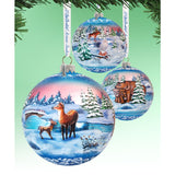 Adorno de cristal con forma de bola de nieve de edición limitada de G. DeBrekht - Decoración navideña - 73847