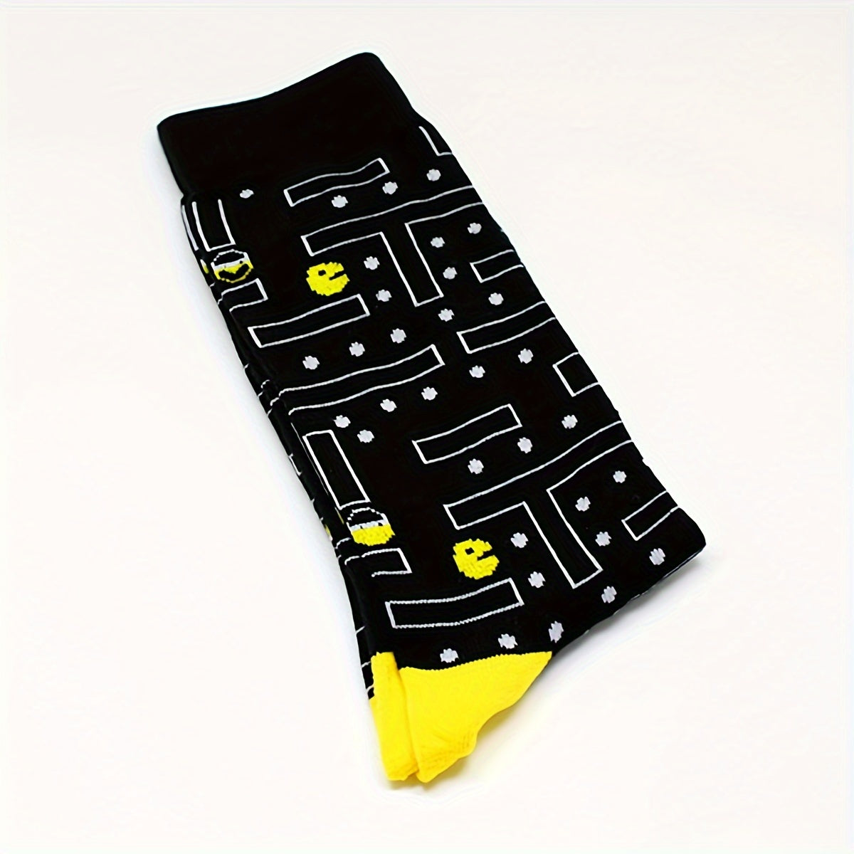 Arcade Game Print Socks, Trendy & Sports Mid Tube Socks, Women's Stockings & Hosiery