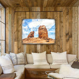 Arte mural de madera con paisaje de los cañones de Hogge de Nature Wonders - Decoración de vida silvestre - 95276B