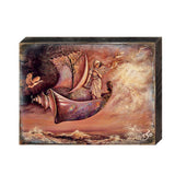Strange Craft Fantasy Wooden Wall Art by Josephine Wall - Fantasy Decor - 852123-JW