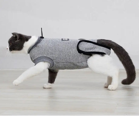 Pet Cat Recovery After Surgery Clothing Pet Wound Anti-mite Sterilization Suit pet products supplies &c - Lootquake