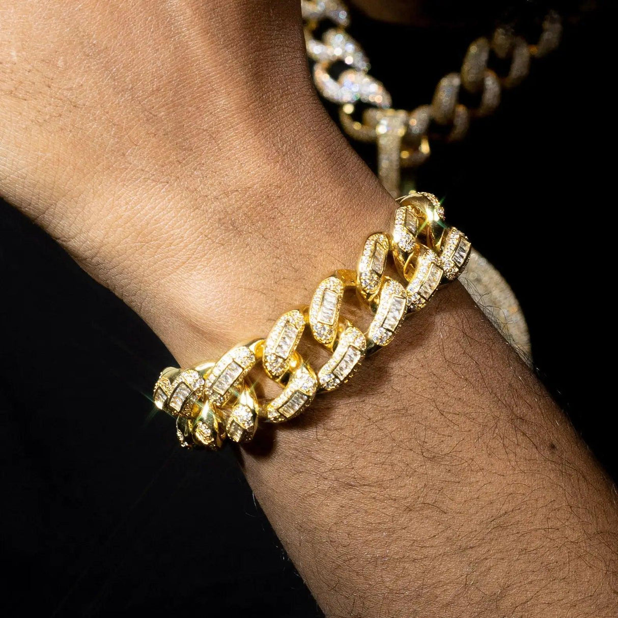20mm Luxury Gold Cuban Bracelet