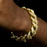 20mm Luxury Gold Cuban Bracelet