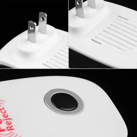Electronic Ultrasonic Healthy Rechargeble Anti Mosquito Insect Pest Reject Mouse Repellent Repeller Practical Home EUUS Plug - Lootquake