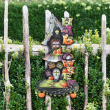 Candle Holder Halloween Door Decor by Jamie Mills-Price - Thanksgiving Halloween Decor - 8457402H