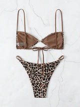 Women's Two-piece Casual Swimsuit P61 Decor - Lootquake