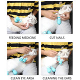 Adjustable Cat Foot Claw Cover Anti-Scratch Prickly Nail Glove Cat Boots For Cats Only, Anti-Scratch Cat Feet Claw Covers Adjustable Prickly Anti-Off Shoes Nail Glove - Lootquake
