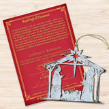 Adornos rústicos de madera para el Nacimiento con forma de estrella de G. DeBrekht - Decoración navideña - 8198851