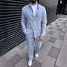 Cotton Men Suit Fashion Comfortable Top Pants - Lootquake