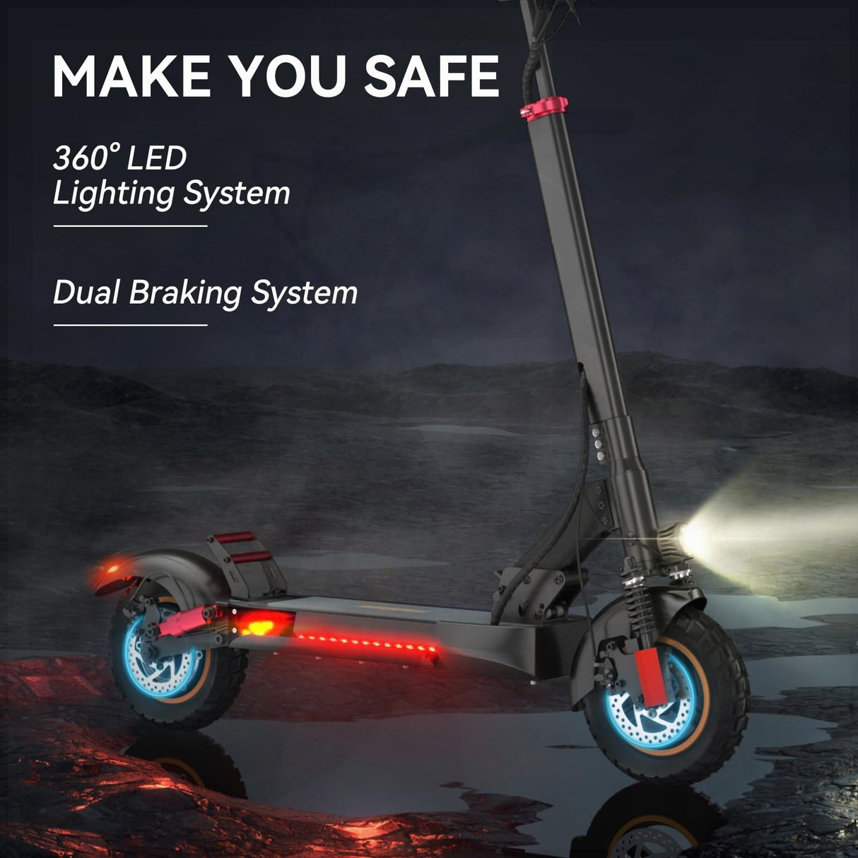 1 Ninebot M4 Adult Electric Scooter - Foldable Commuter Model with 600W Motor, 10-inch Pneumatic Tires, Dual Suspension & Braking System, Cruise Control, Seat for Pets, 31-Mile Range, Fast Charging, Black Aluminum Alloy, U.S.