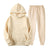 Men's And Women's Fleece-lined Sweater Suit Autumn And Winter Heart Figure Hoodie - Lootquake