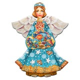 Decoración para puerta con el ángel guardián del mar de G. DeBrekht - Decoración costera navideña - 8152724H