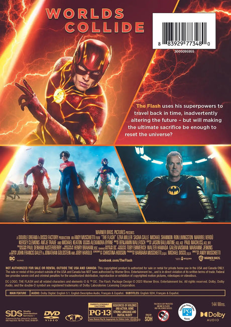 The Flash (2023) (DVD) - Lootquake
