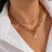 Vintage Ins Portrait Pendant Necklace Suit - Lootquake