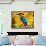 Arte mural de madera con aves Alyra de Nature Wonders - Decoración de vida silvestre - 95298B