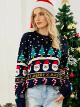 Christmas Tree Jumper Snowman Sweater - Lootquake