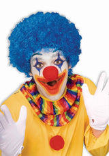Costume Wigs Clown Wigs Blue Afro Wig
