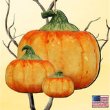Adornos de madera de calabazas apilables para Halloween de G. DeBrekht - Decoración de Halloween para Acción de Gracias - 8158414-2