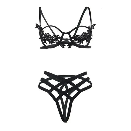 Sexy lingerie three-point suit - Lootquake