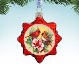 Christmas Wreath Mercury Glass Ornaments by G. Debrekht - Christmas Decor - 776029