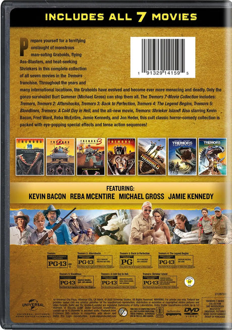 Tremors: 7-Movie Collection (DVD) - Lootquake