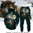 Digital Wolf Pattern Hoodie Sweater Pants Suit For Men And Women - Lootquake
