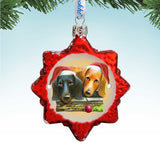 Where's The Ball Mercury Glass Ornament by Laura Seeley - Pets Dog and Cats Decor - 779216-LS