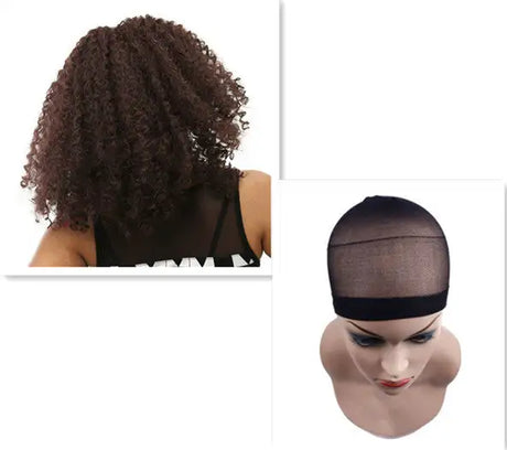 Beautiful short curly wig - Lootquake
