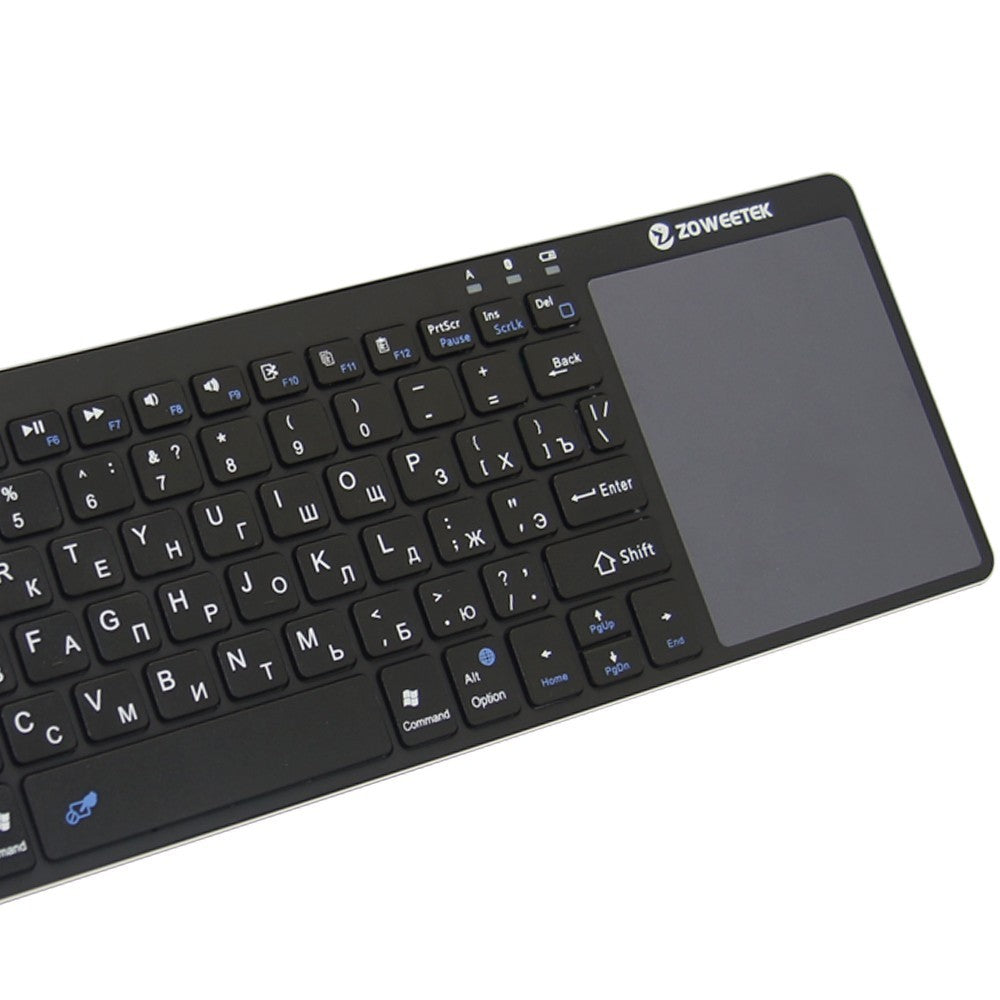 Zoweetek K12BT-1 Mini Wireless Bluetooth Keyboard with Touchpad