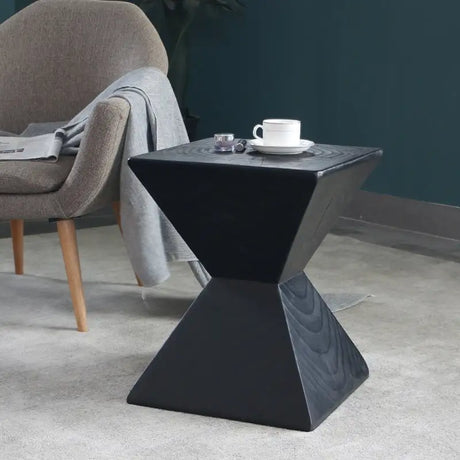 Ji Ji Feng Log Sofa And Tea Table Creative Living Room Side Table Hotel Homestay Furniture - Lootquake
