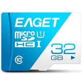 EAGET T1 Micro SD Card: 16GB-128GB Class 10