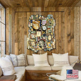 Arte de pared caprichoso "Dictando la hora" de Laura Seeley - Decoración infantil Love Family - 8513014-LS