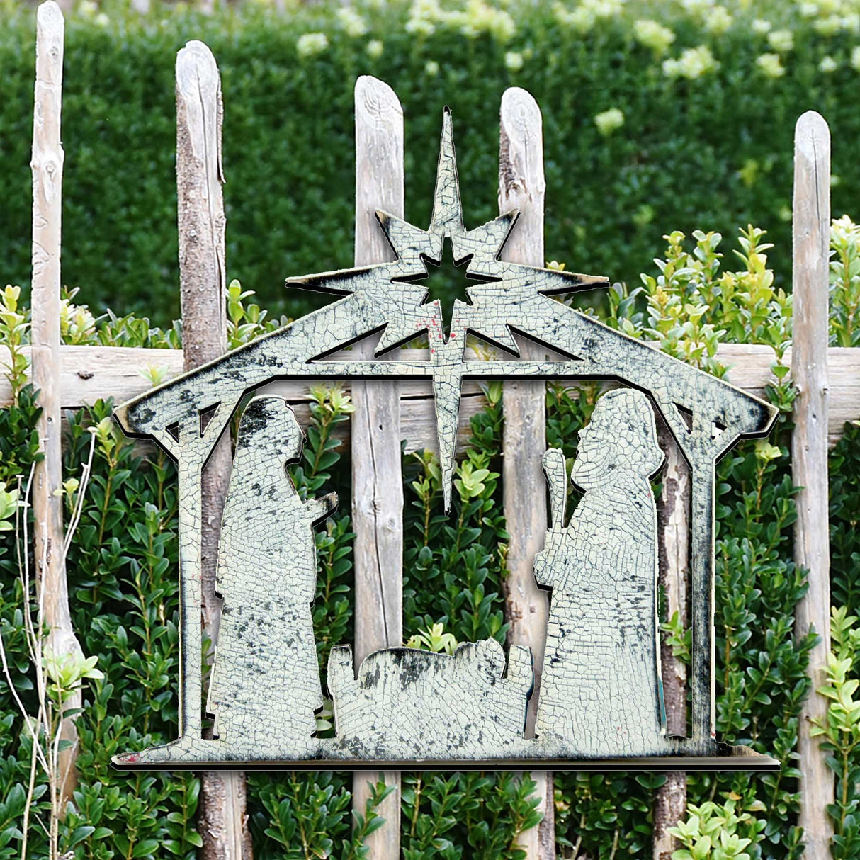 Decoración para puerta de la Natividad con Estrella Naciente de G. DeBrekht - Decoración navideña de la Natividad - 8198851H