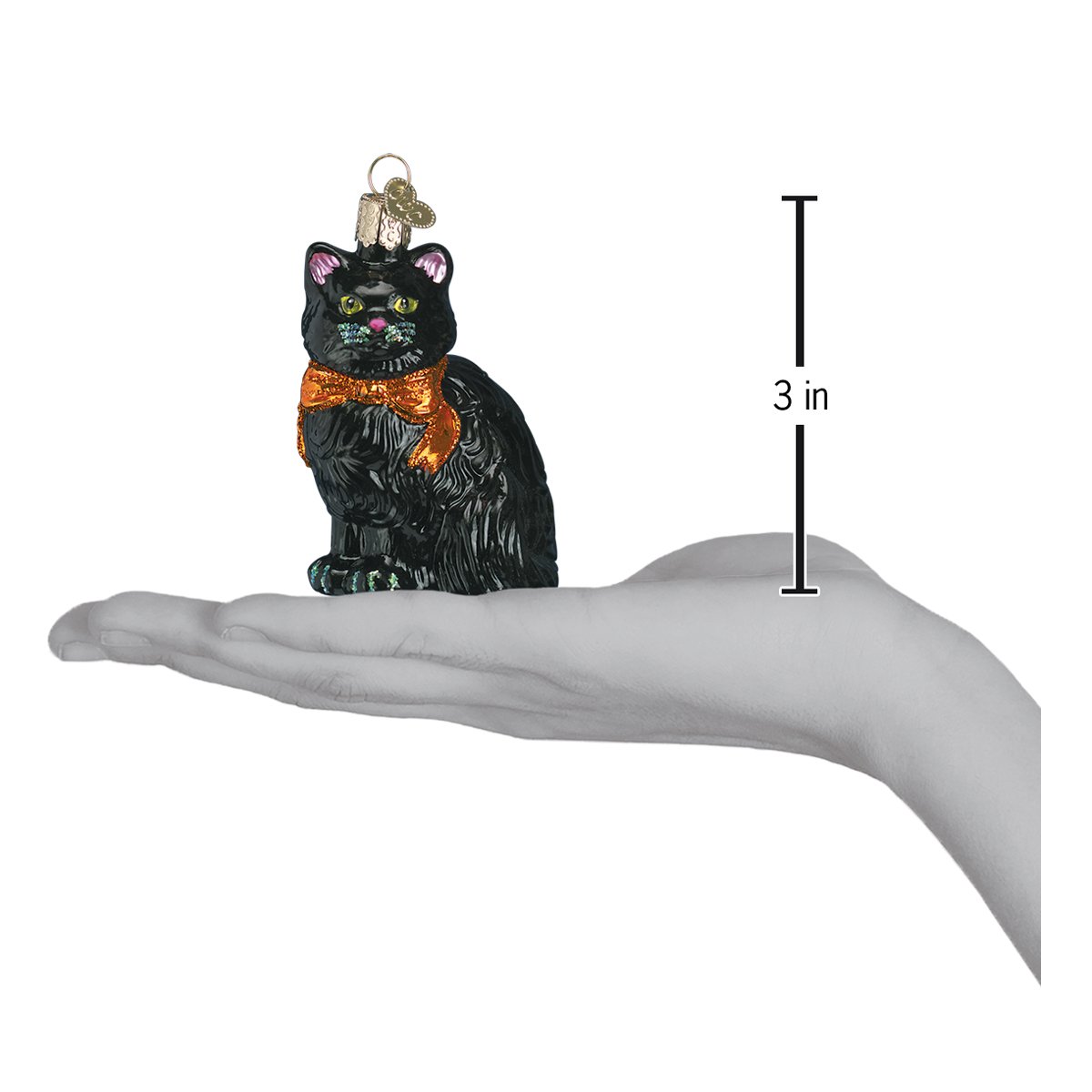 Halloween Kitty Ornament-4