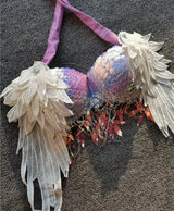 Handmade Sequined Mermaid Scale Bikini Lingerie - Lootquake