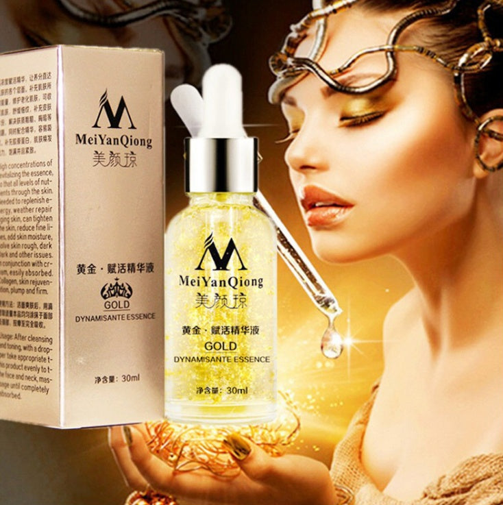 Skin Care Pure 24K Gold Day Cream Anti Wrinkle Face Care Anti Aging Collagen Whitening Moisturizing Hyaluronic Acid - Lootquake
