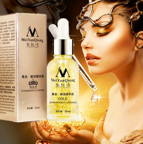 Skin Care Pure 24K Gold Day Cream Anti Wrinkle Face Care Anti Aging Collagen Whitening Moisturizing Hyaluronic Acid - Lootquake