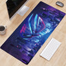 Grand tapis de souris gaming ASUS Republic of Gamers (ROG) avec bords cousus avec précision et base en caoutchouc antidérapante, tapis de bureau épais, tapis de clavier, idéal pour le jour de l'indépendance, Halloween, Thanksgiving, cadeaux de Noël